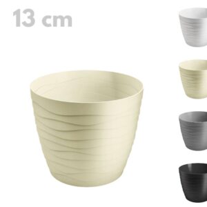 PVC okrasni lonec Teo 13 cm