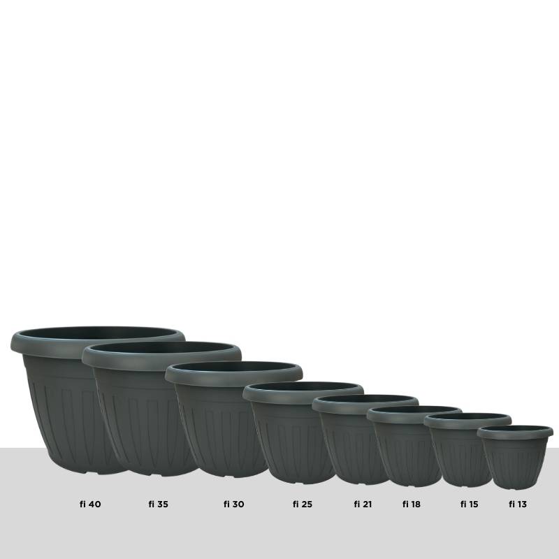 Cvetlični lonec okrogli Jadran 21 cm - slika 2