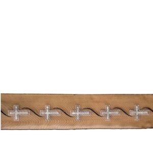 Žalni trak KRIŽ-02 11101 4 cm - rjava (23)