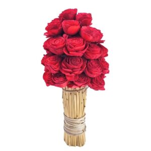 Šopek Beauty Rose x35 RDEČ - 40 cm